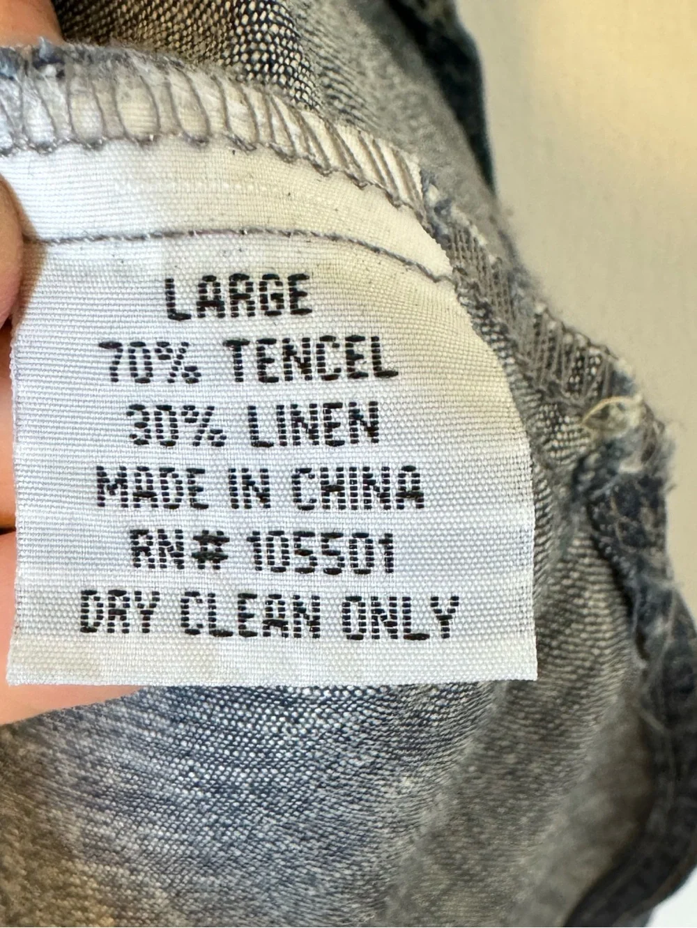Double D Ranch Scrapbag Workshirt Patchwork Denim Shirt Pearl Snap Womens Large - Picture 9 of 10